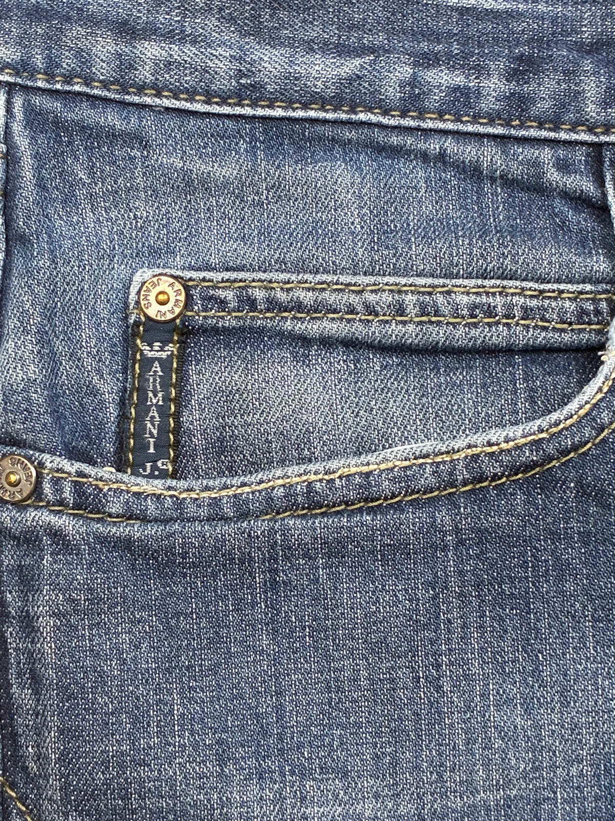 vintage Armani jeans {S}