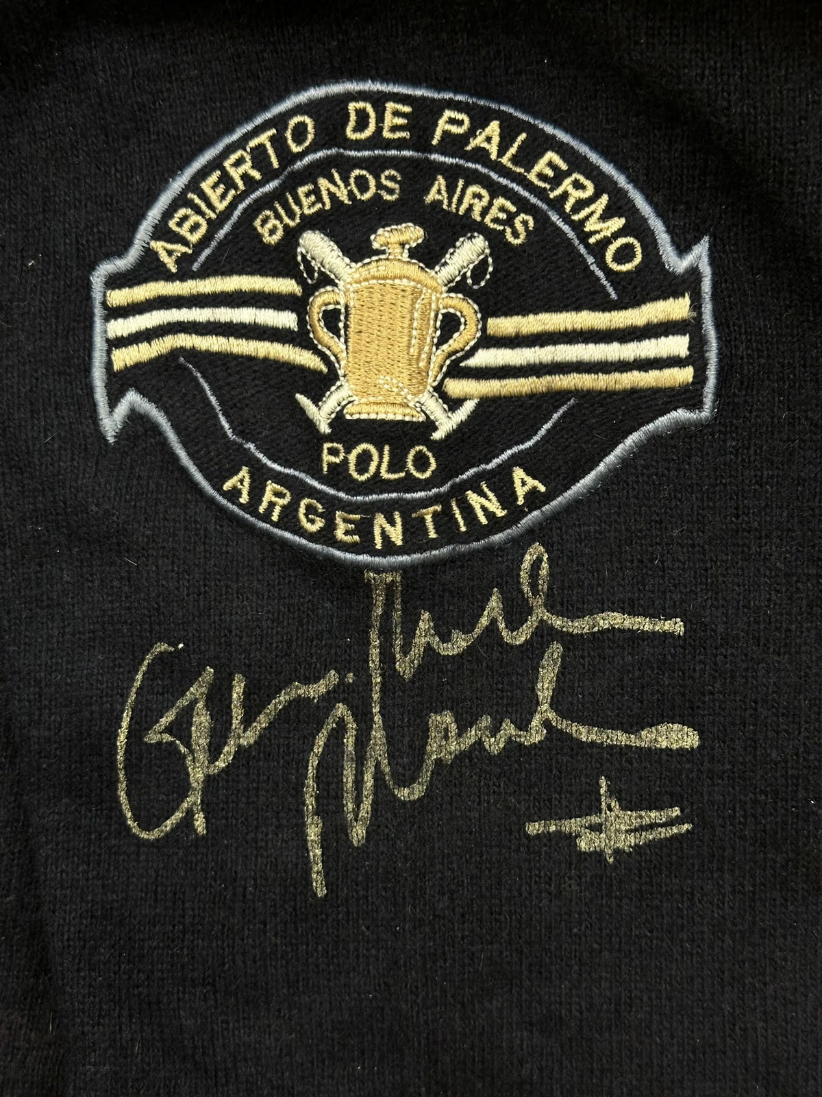vintage La Martina polo long {L}