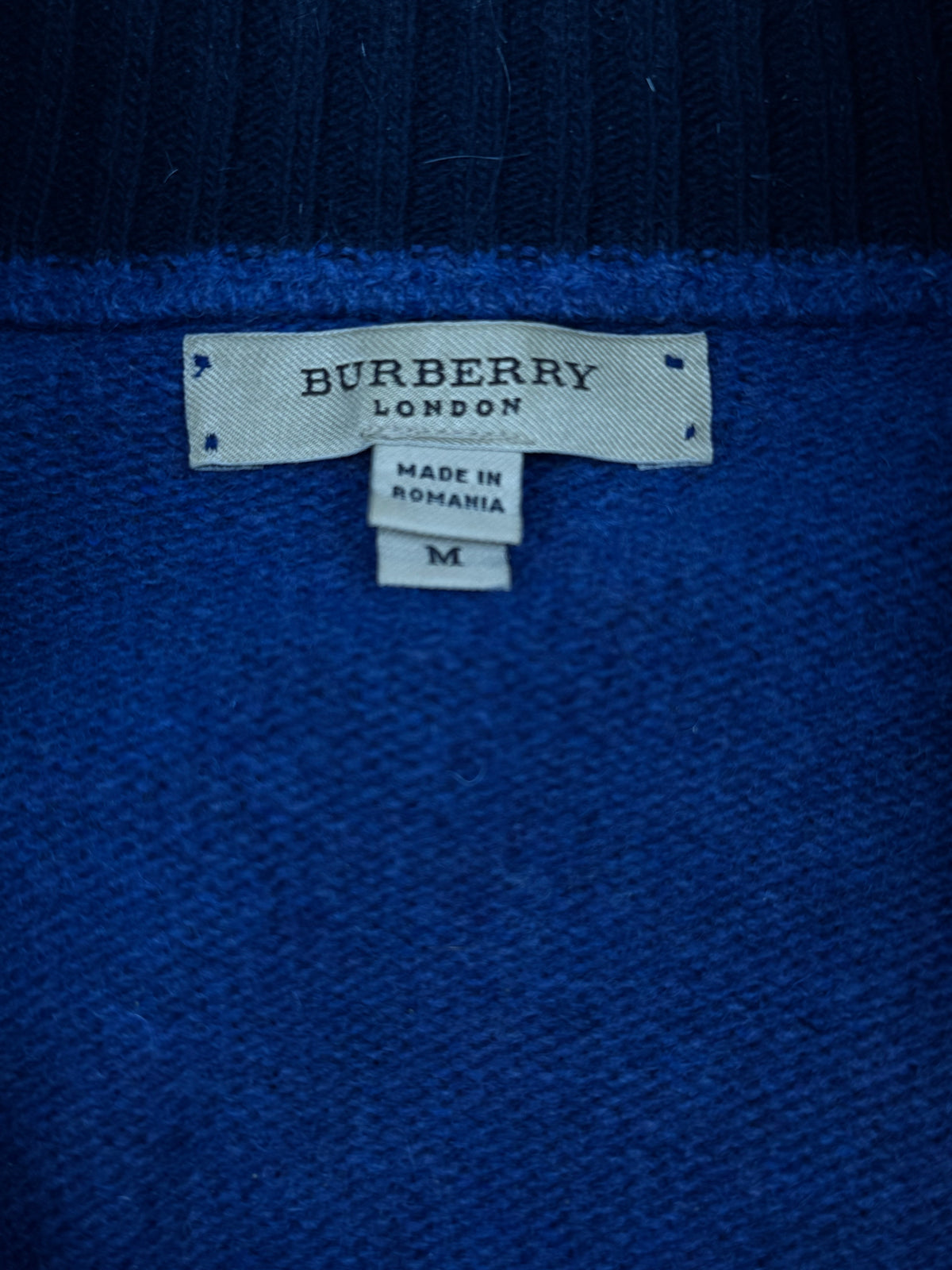 vintage Burberry sweatjacket {L}