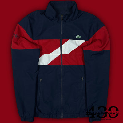 navyblue Lacoste windbreaker {S}