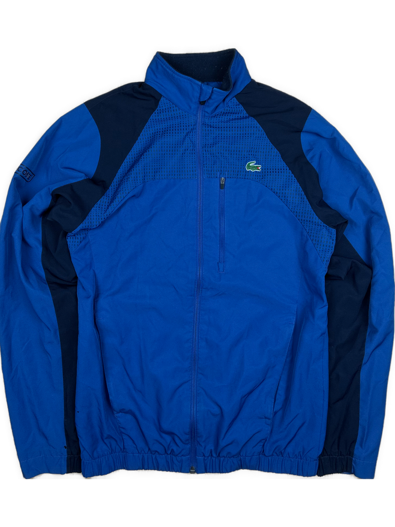 navyblue Lacoste windbreaker {S}