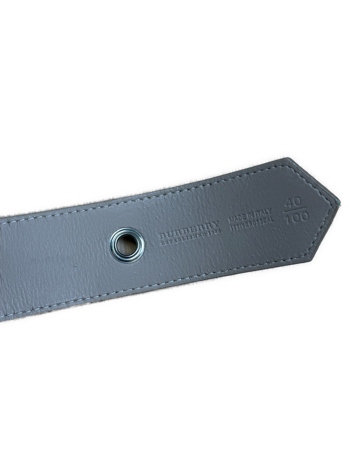 vintage Burberry belt