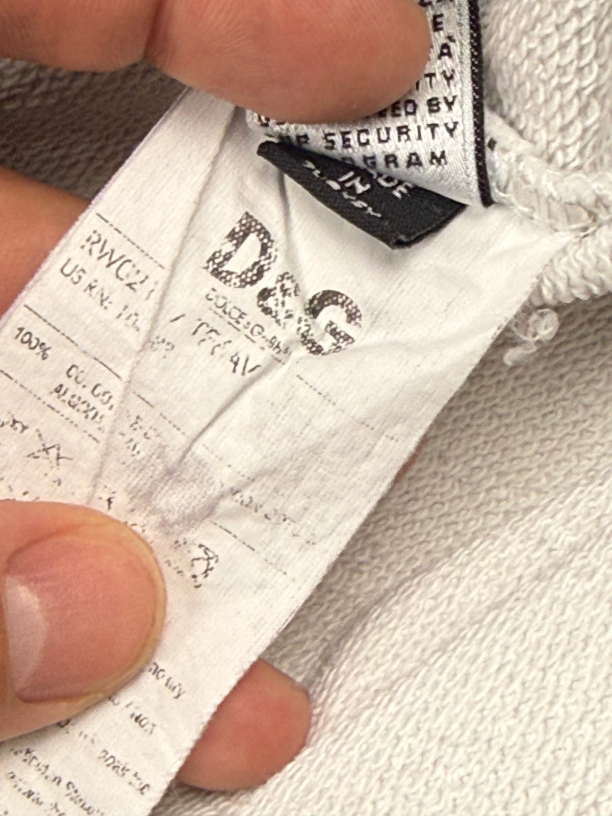 vintage Dolce & Gabbana hoodie