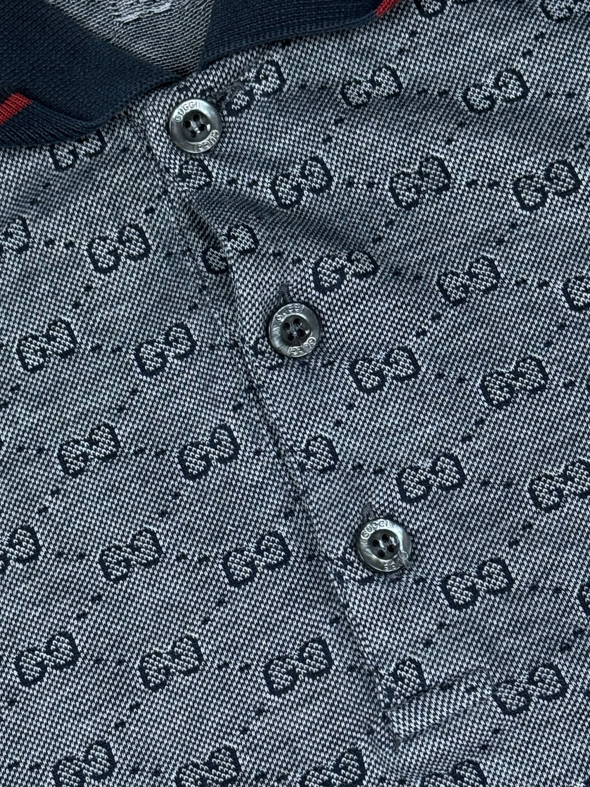 vintage Gucci monogram polo {M}