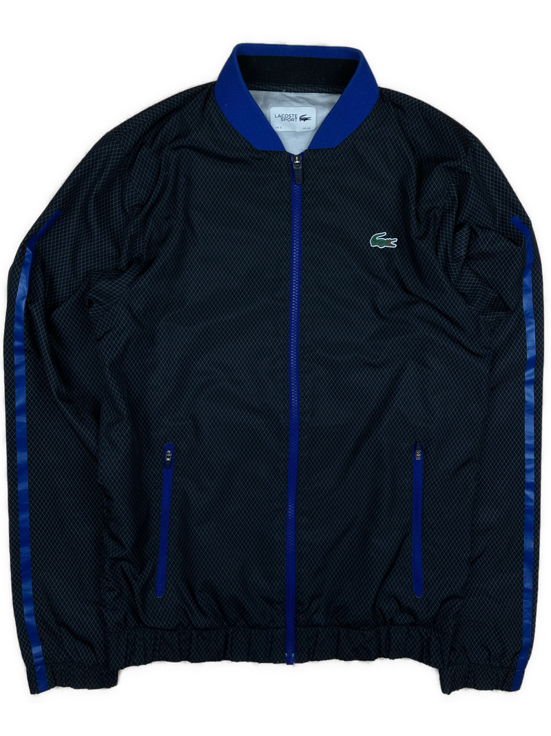 black Lacoste windbreaker {S}