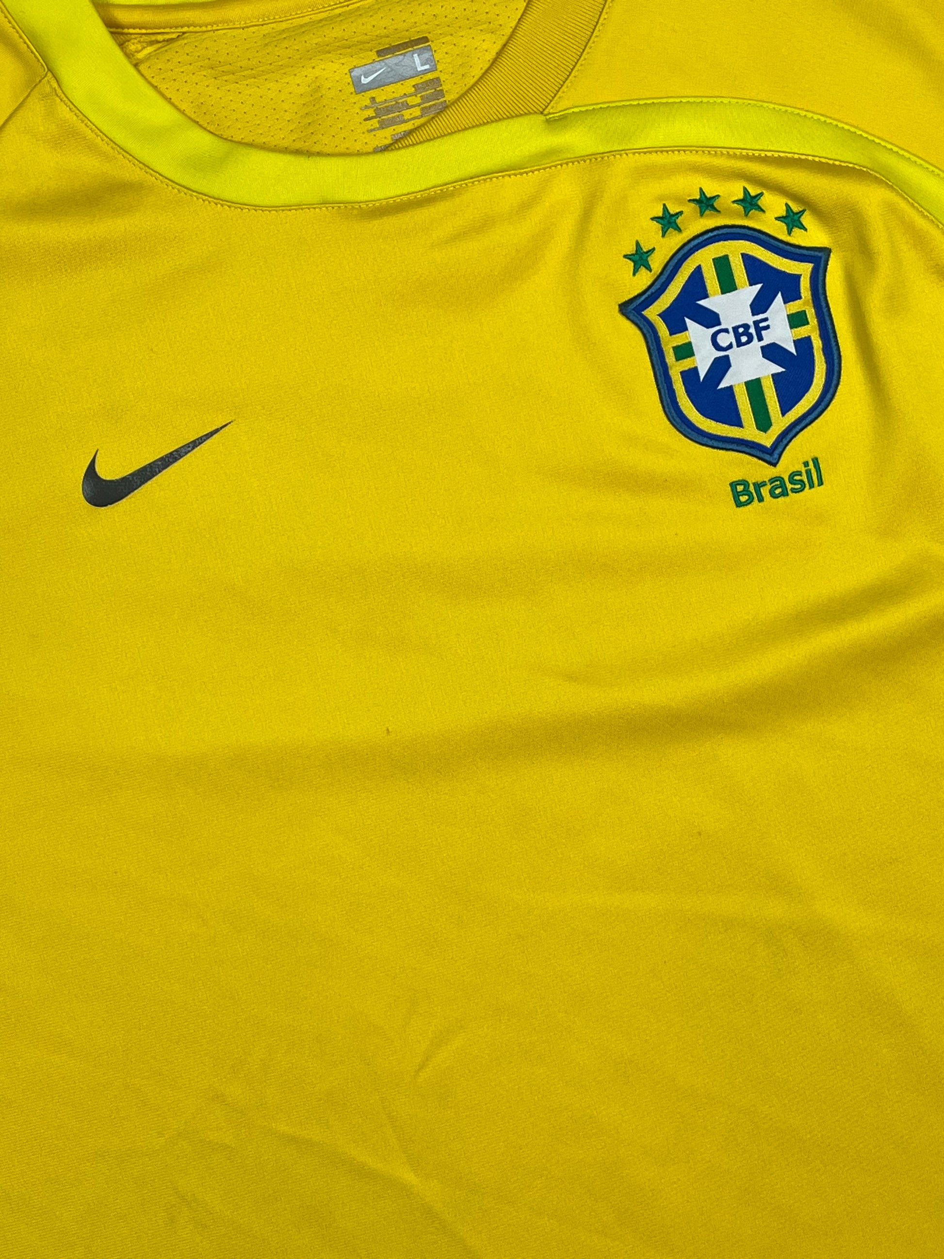 vintage Nike Brasil trainingjersey {L}