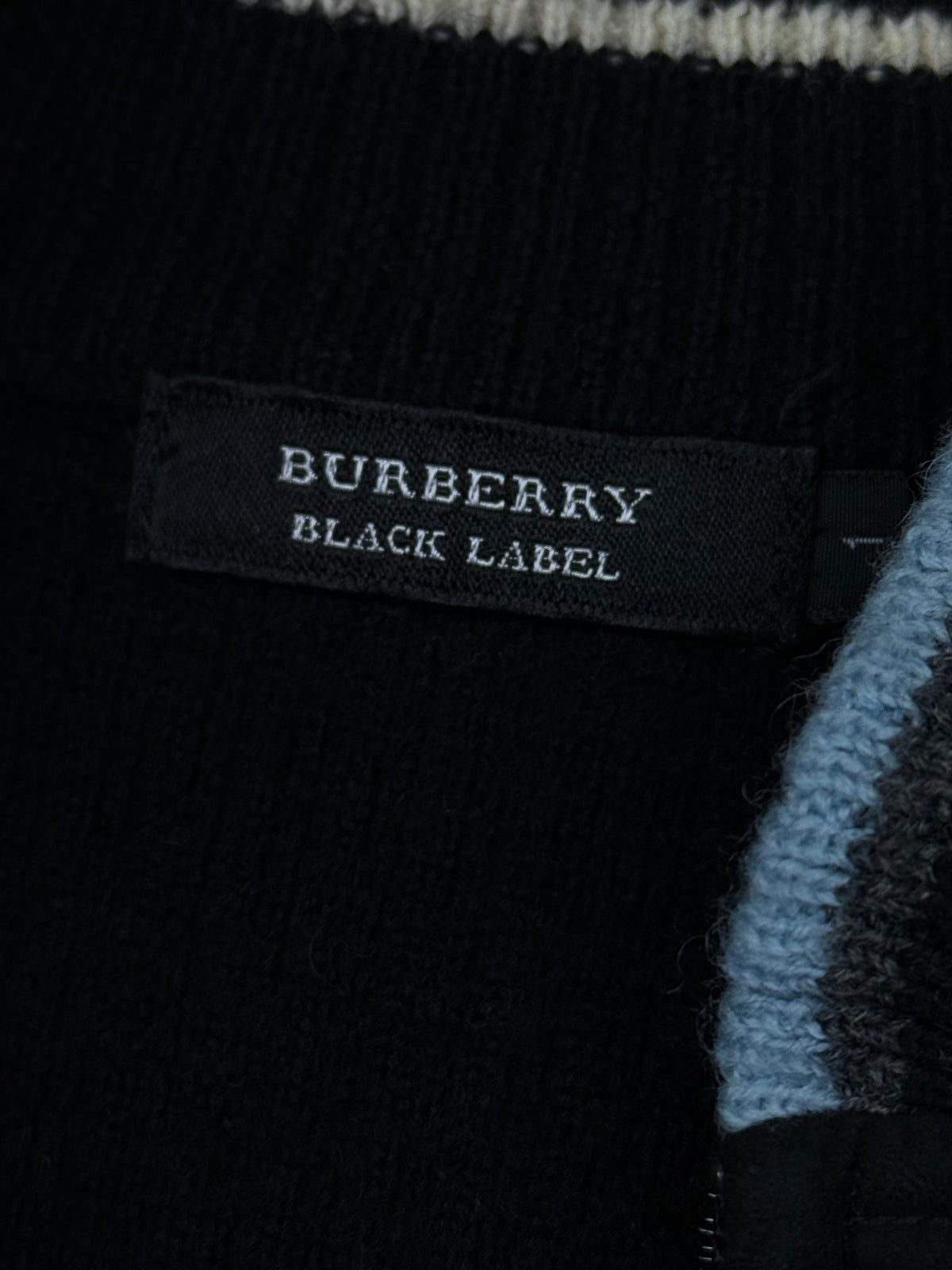 vintage Burberry Black Label sweatjacket {XS}