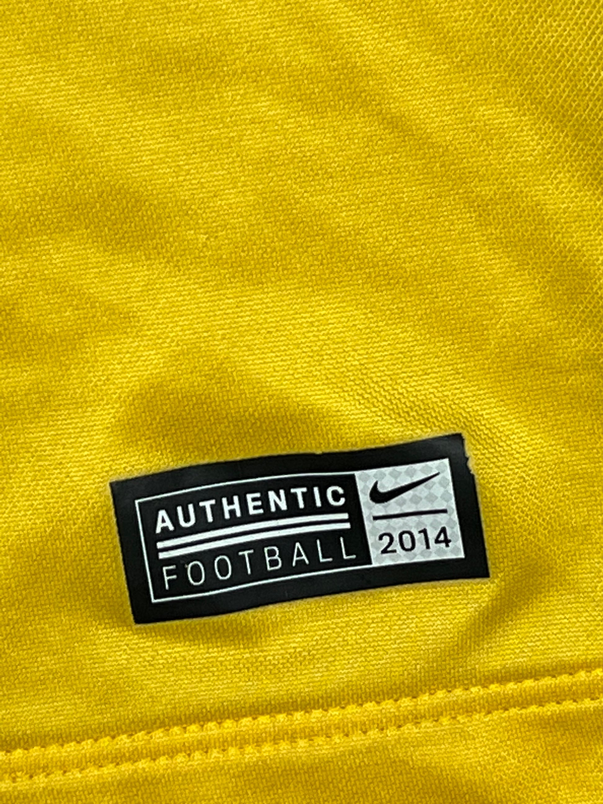 vintage Nike Brasil 2014 trainingsjersey {M}