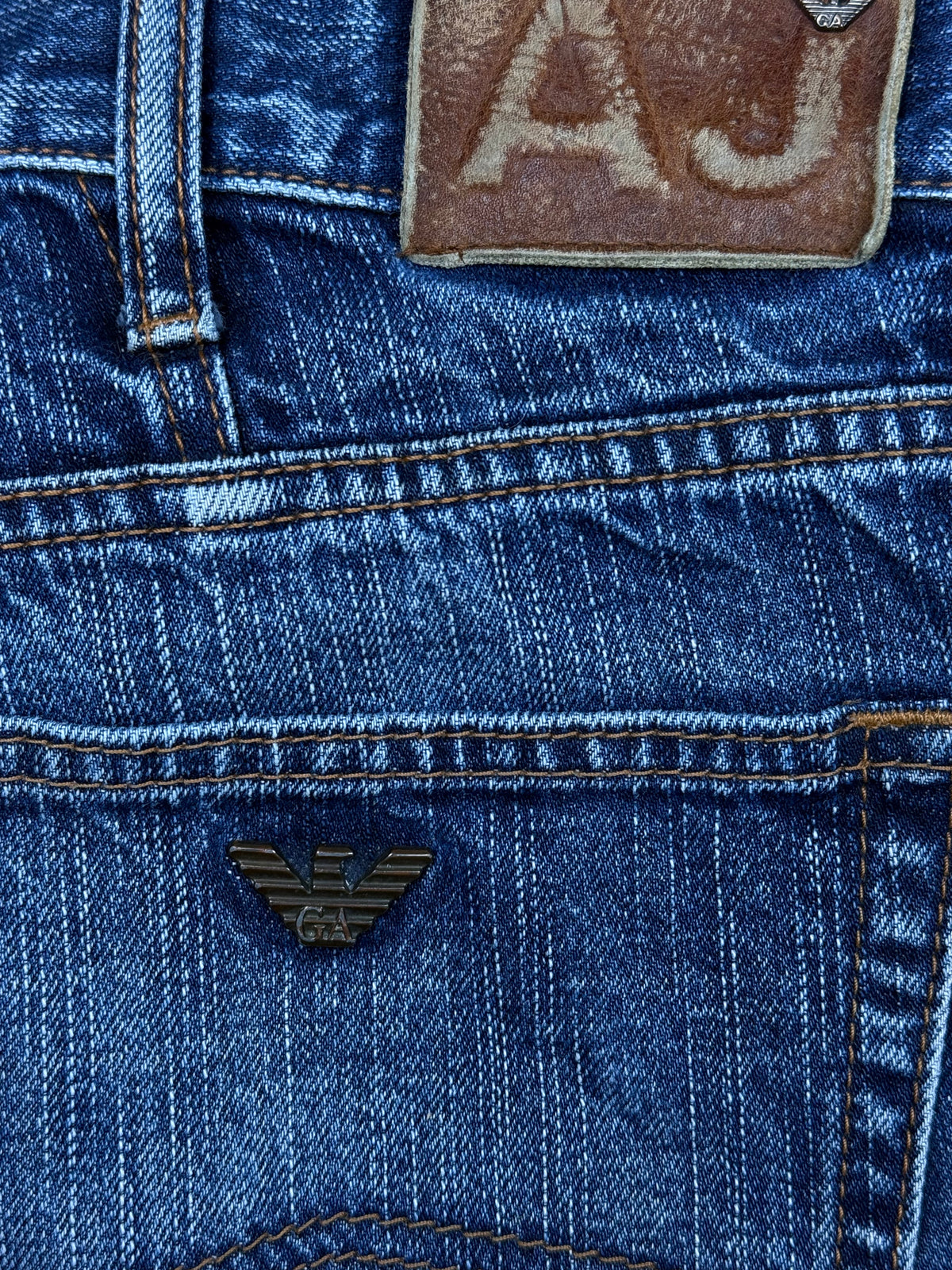 vintage Armani jeans {L}