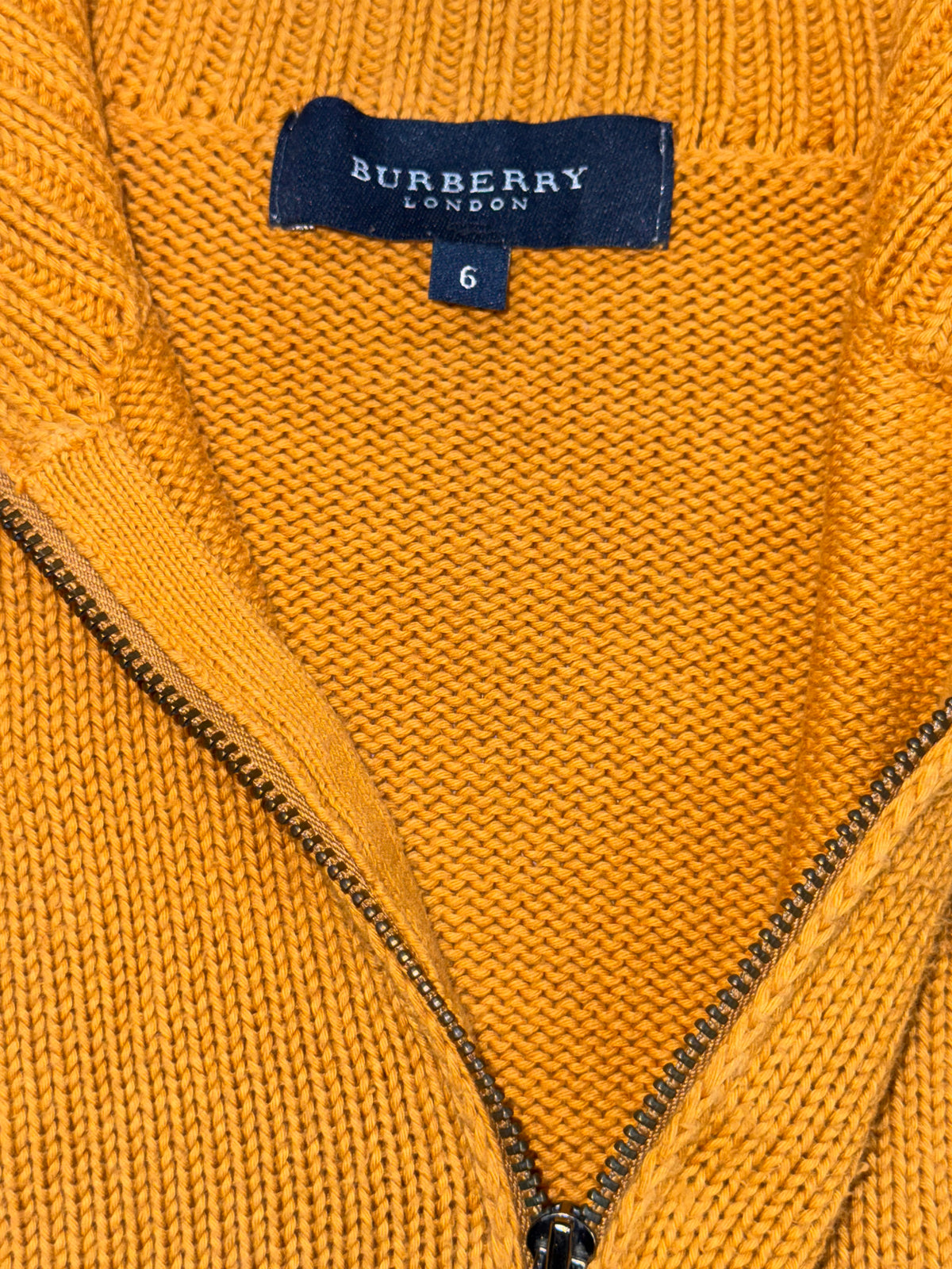 vintage Burberry quarterzip {XL}