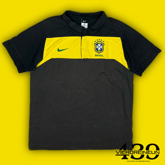 vintage Nike Brasil polo {L}