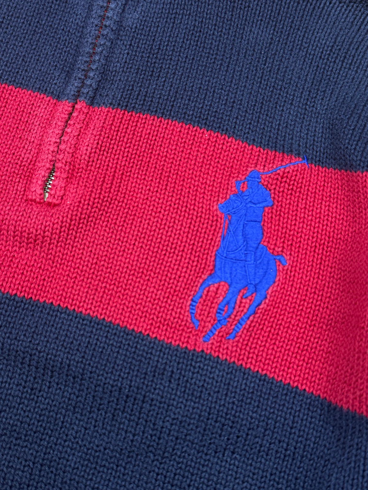 vintage Polo Ralph Lauren quarterzip {S}