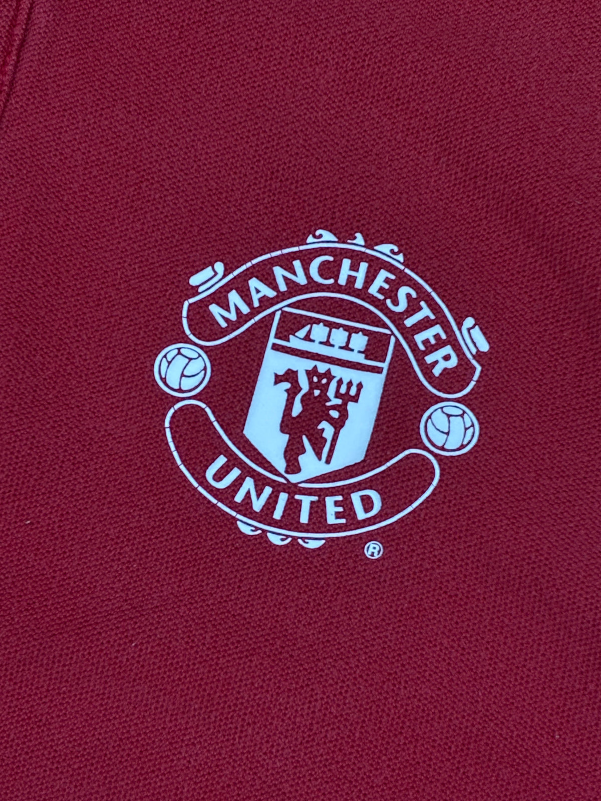 vintage Nike Fc Manchester United polo {L}