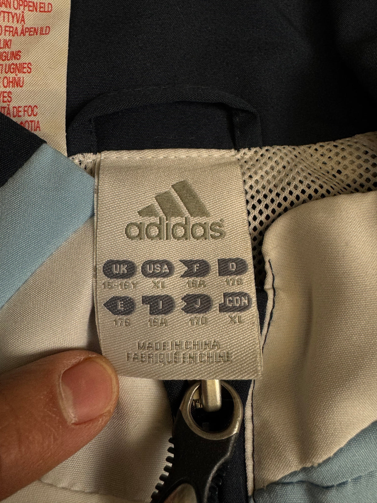 vintage Adidas Real Madrid tracksuit {S}