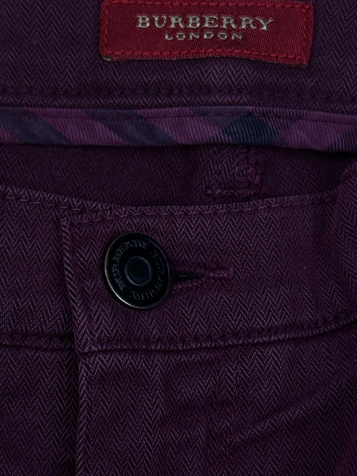 vintage Burberry jeans {S}