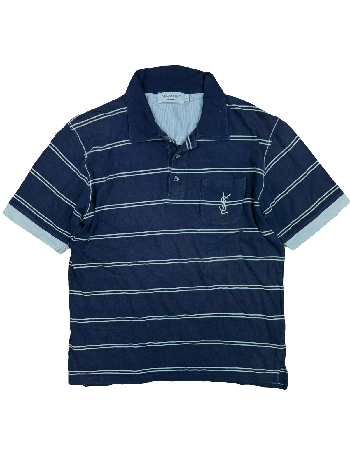 vintage YSL Yves Saint Laurent polo {L}