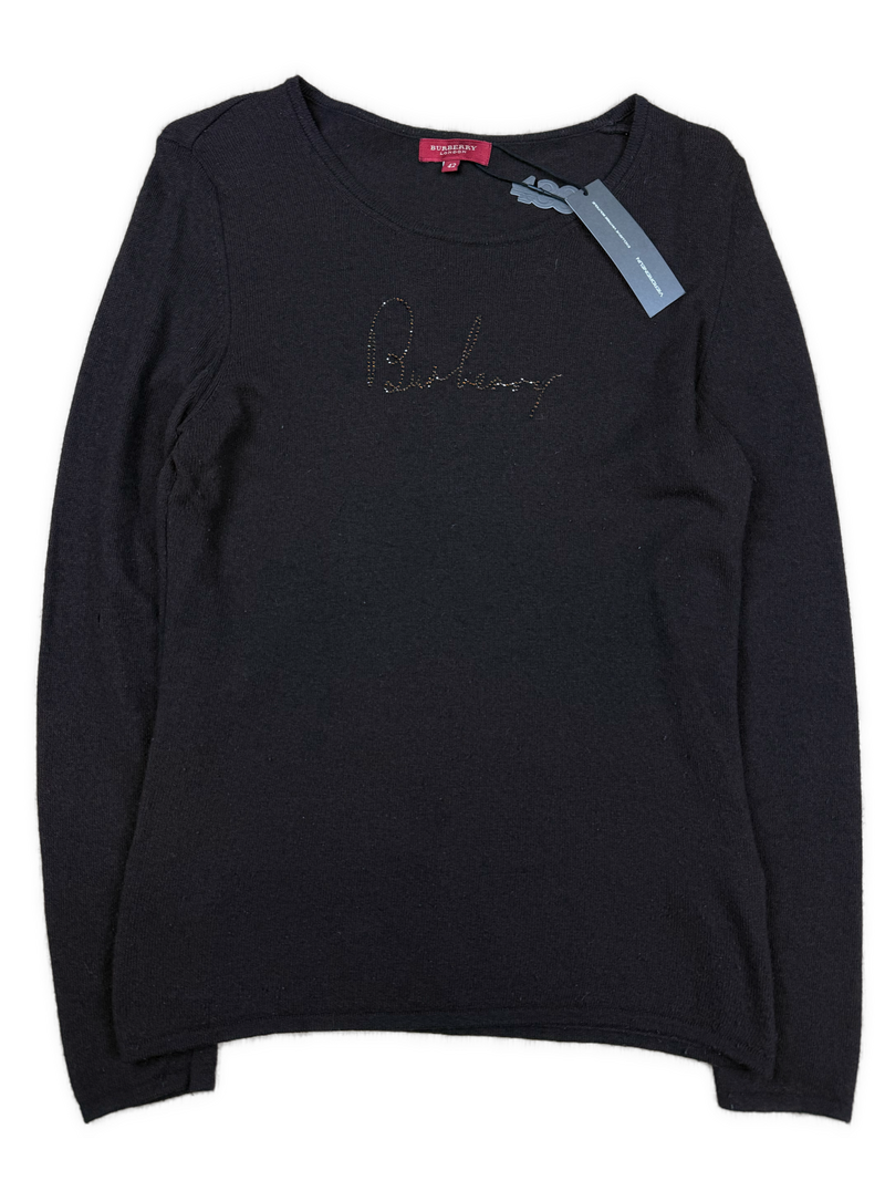 vintage Burberry longsleeve {S}