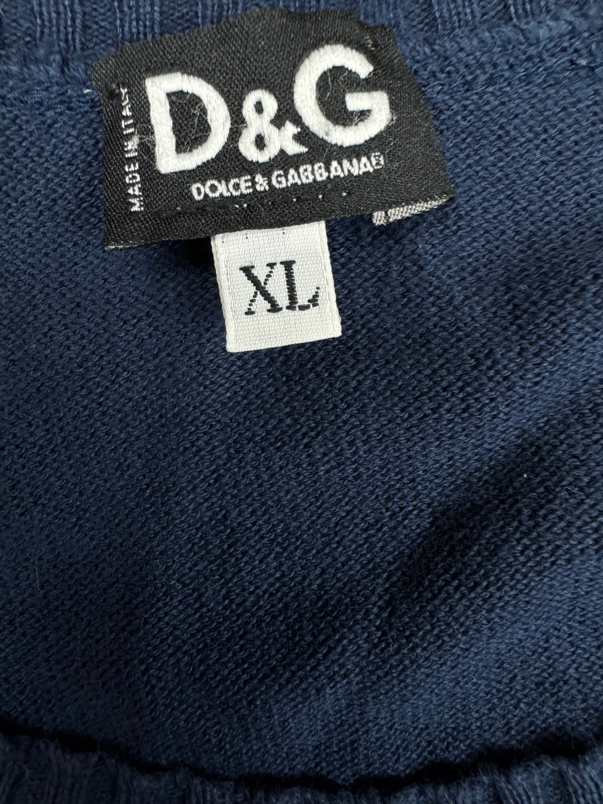 vintage Dolce & Gabbana knittedsweater {XL}