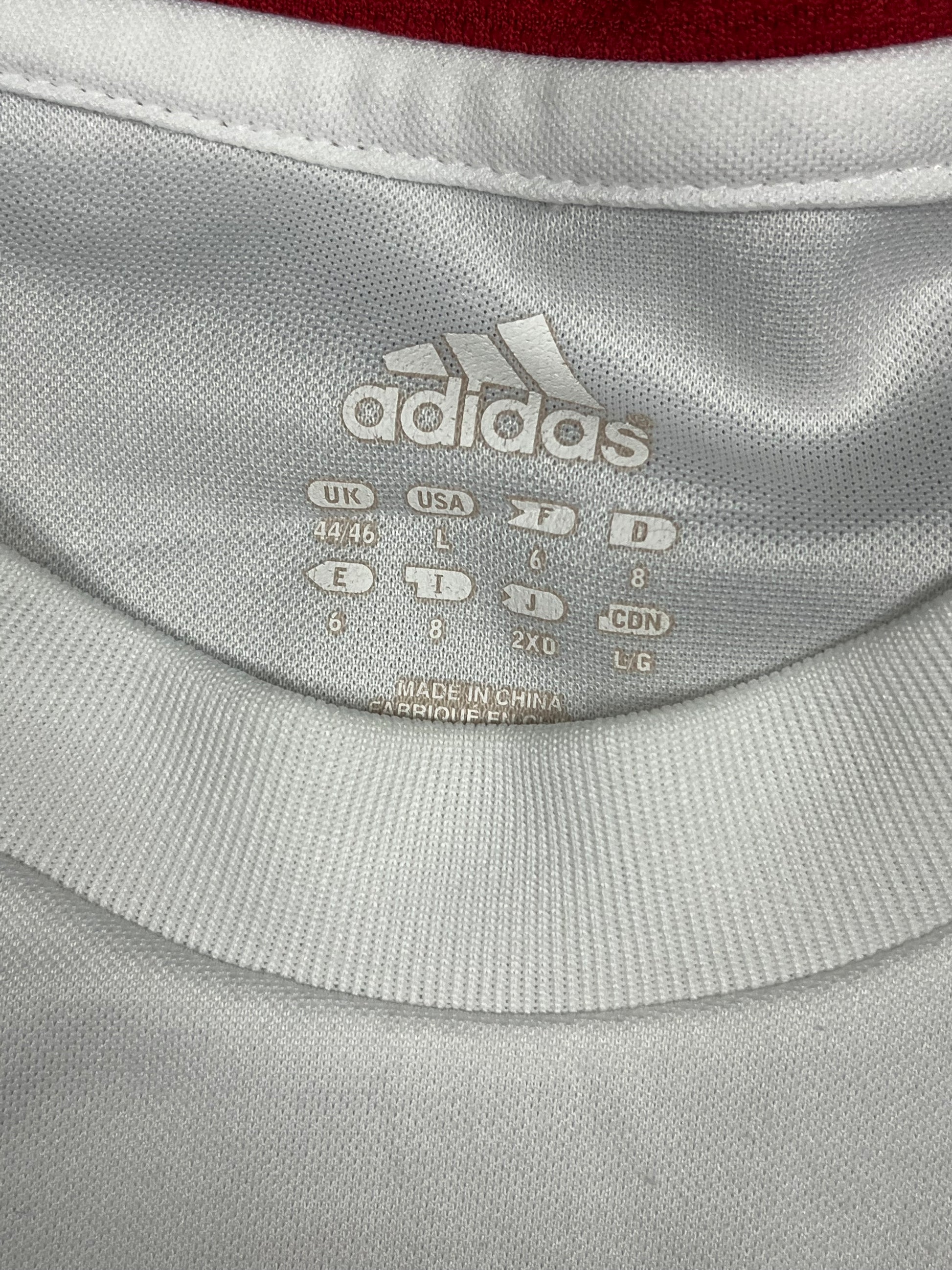 vintage Adidas Denmark trainingjersey {L}