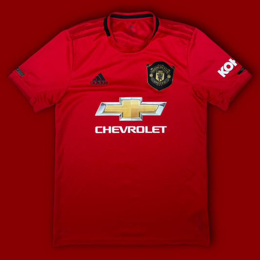 red Adidas Manchester United 2019-2020 home jersey {S}