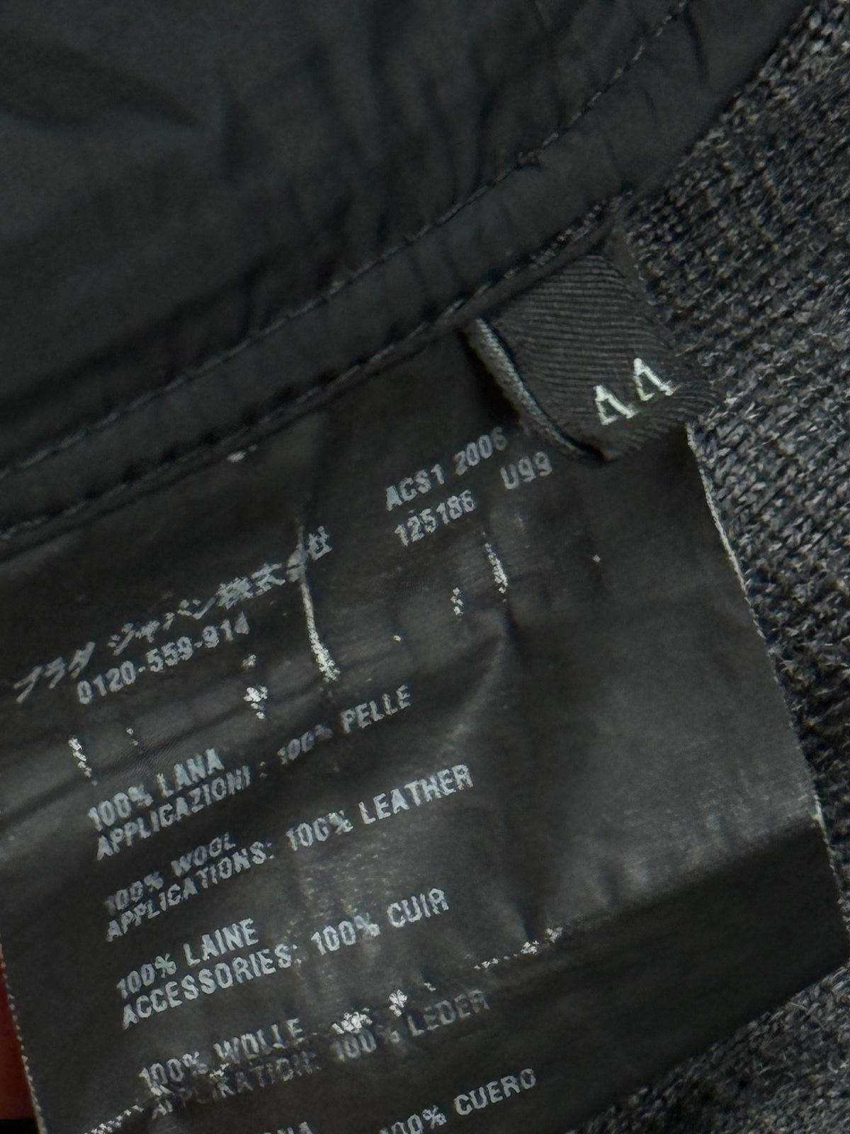 vintage Prada sweatjacket