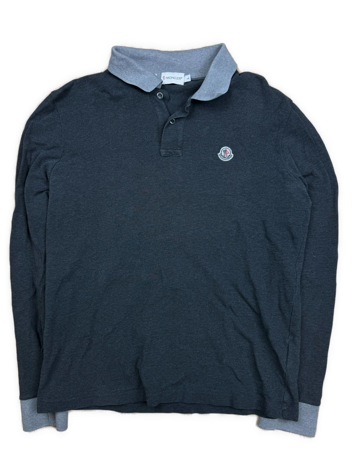vintage Moncler polo long {S}