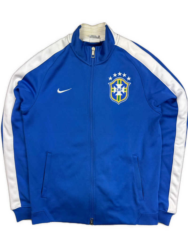 vintage Nike Brasil trackjacket {M}
