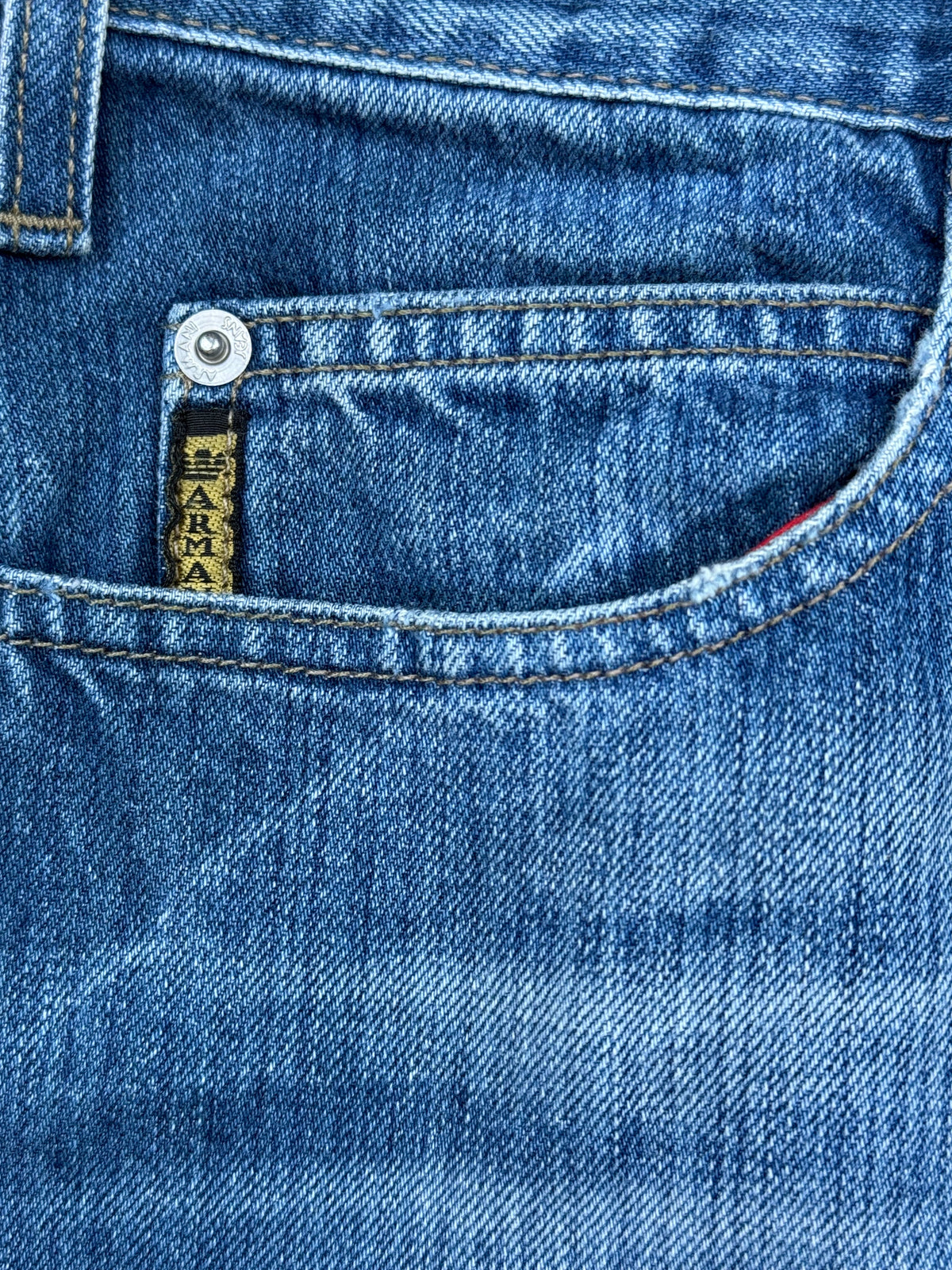 vintage Armani jeans {M}