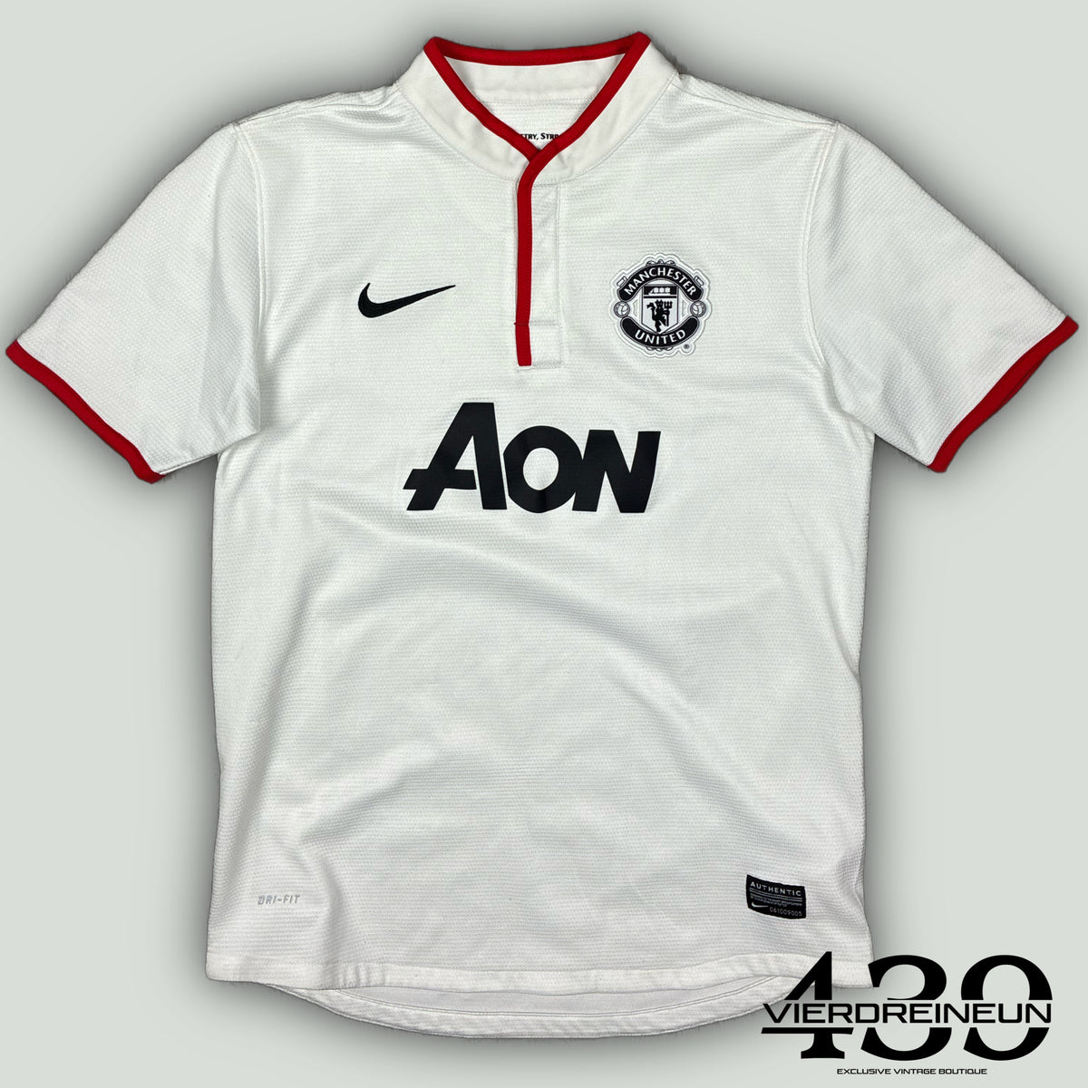 vintage Nike Manchester United away jersey {XS}