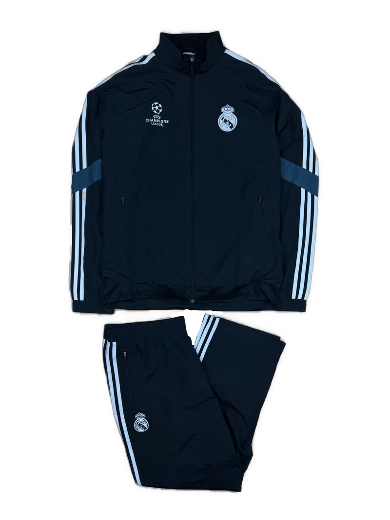 vintage Adidas Real Madrid UCL tracksuit {XL}