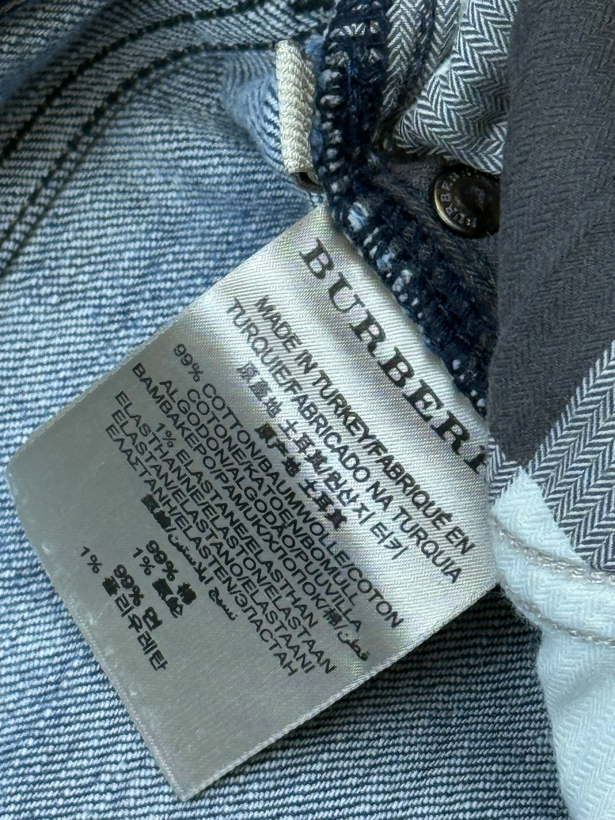 vintage Burberry jeans {S}