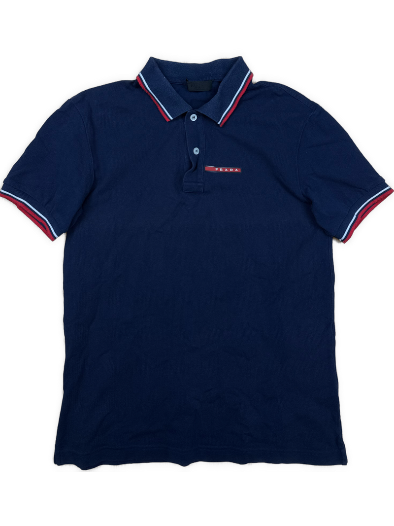 navyblue Prada polo {M}