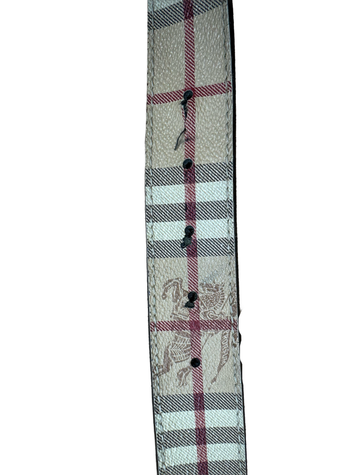 vintage Burberry belt