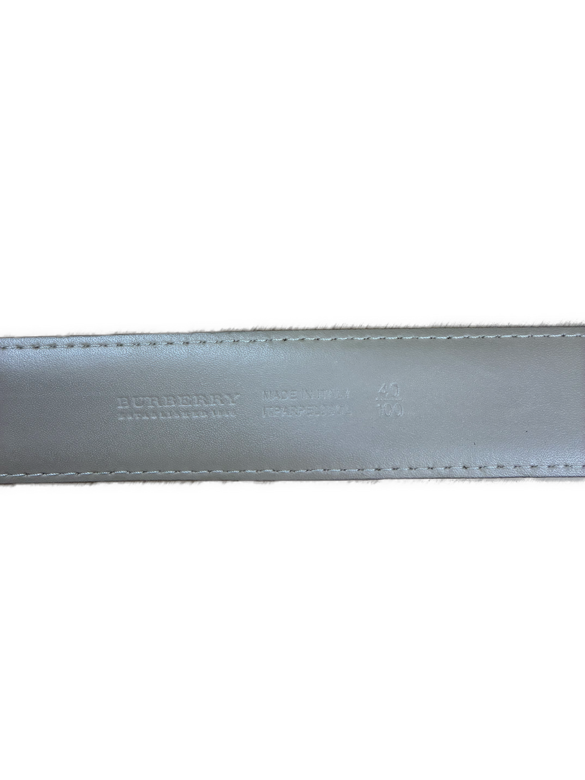 vintage Burberry belt