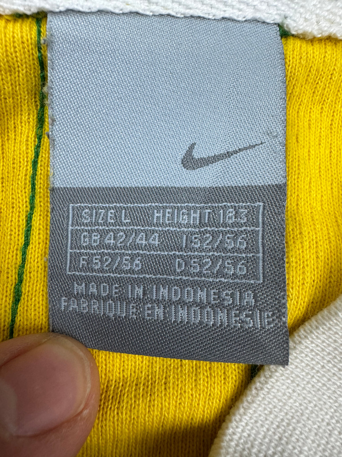 vintage Nike Brasil trackjacket {L}