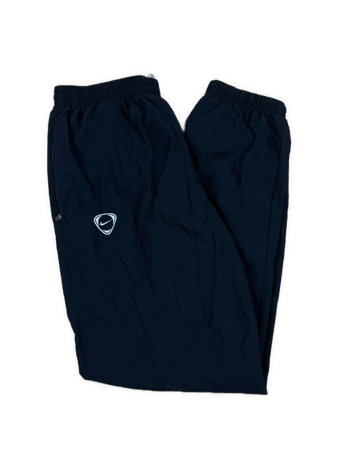 vintage black Nike trackpants {M}
