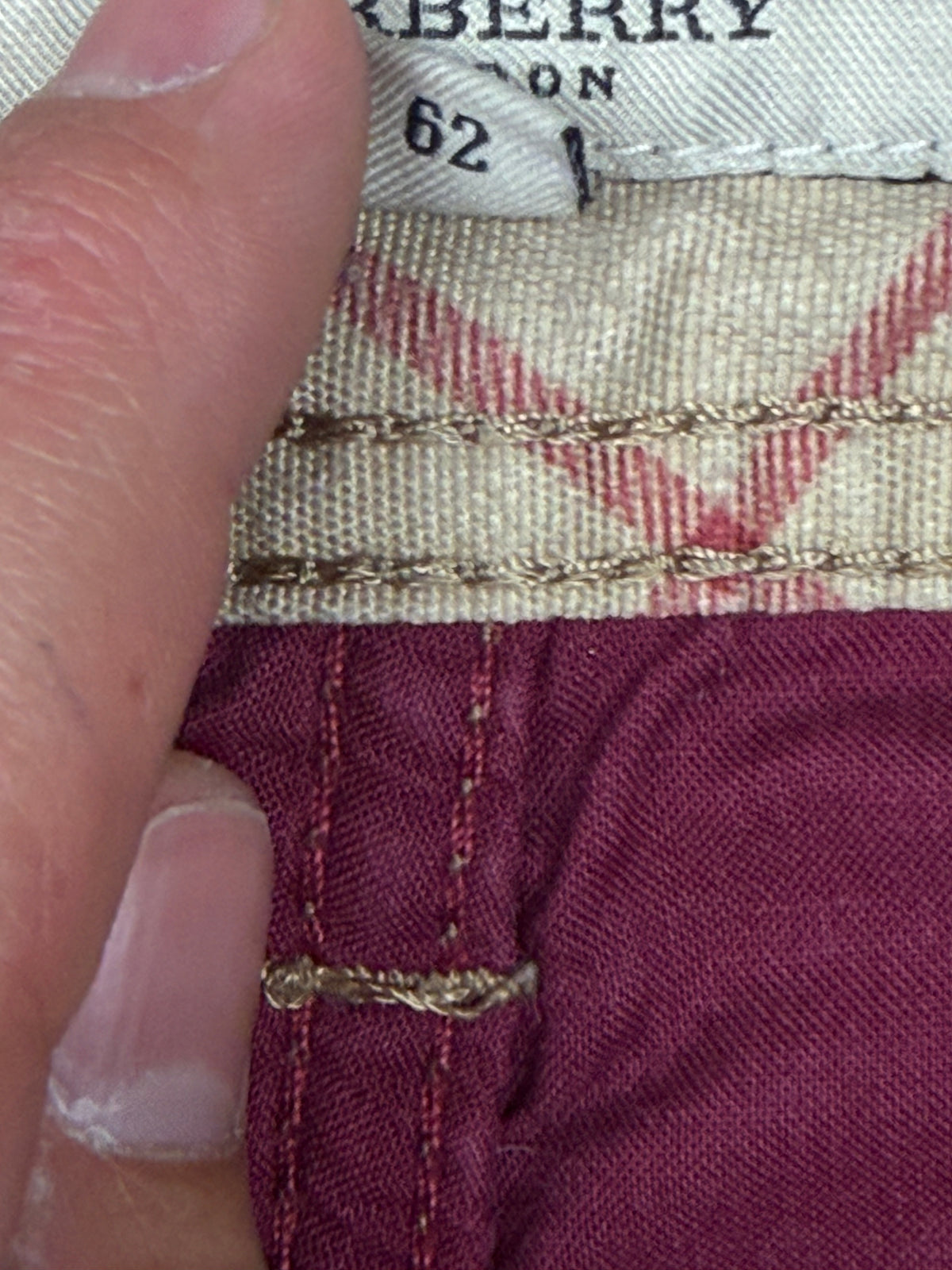 vintage Burberry jeans