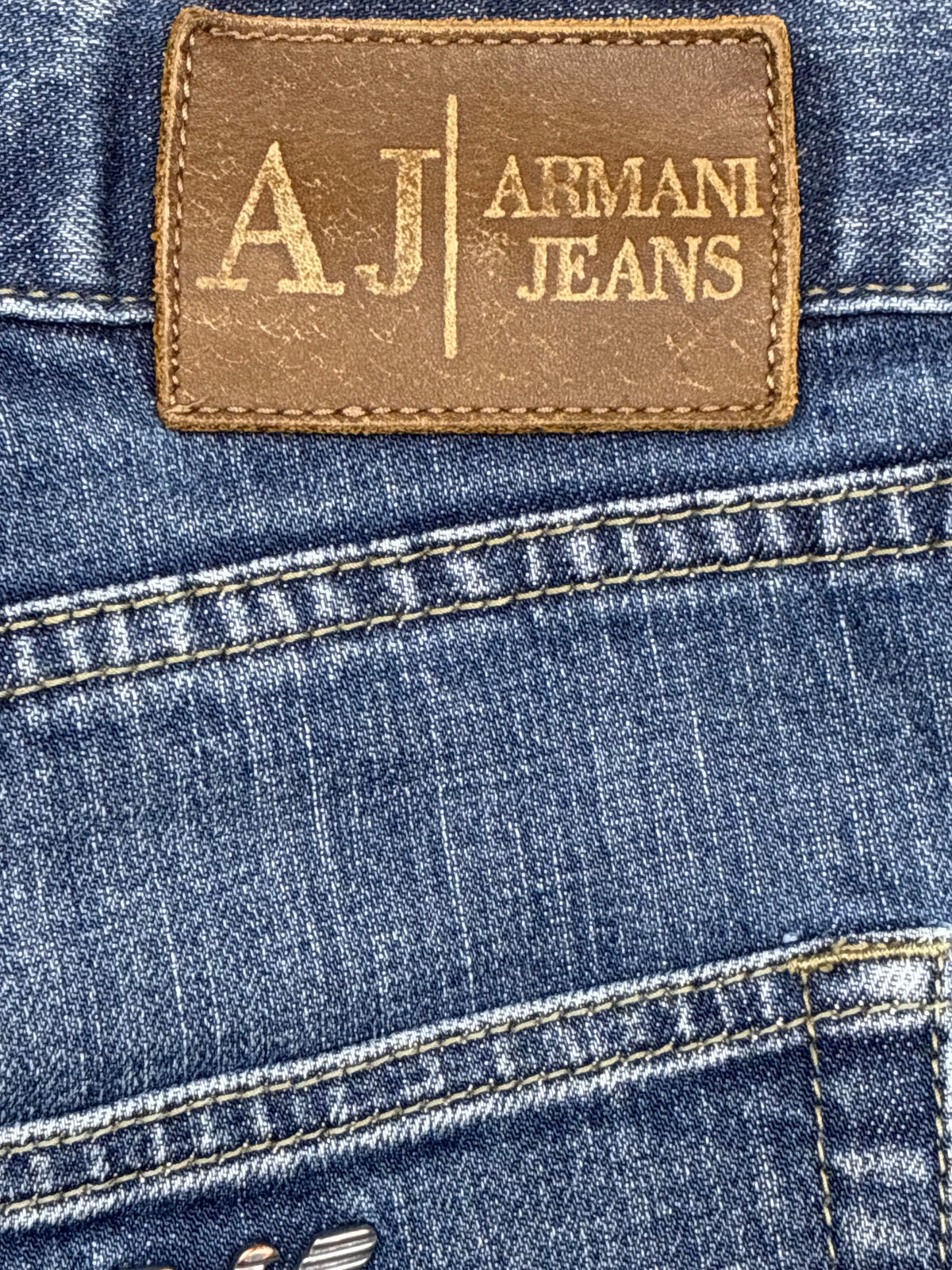 vintage Armani jeans {S}