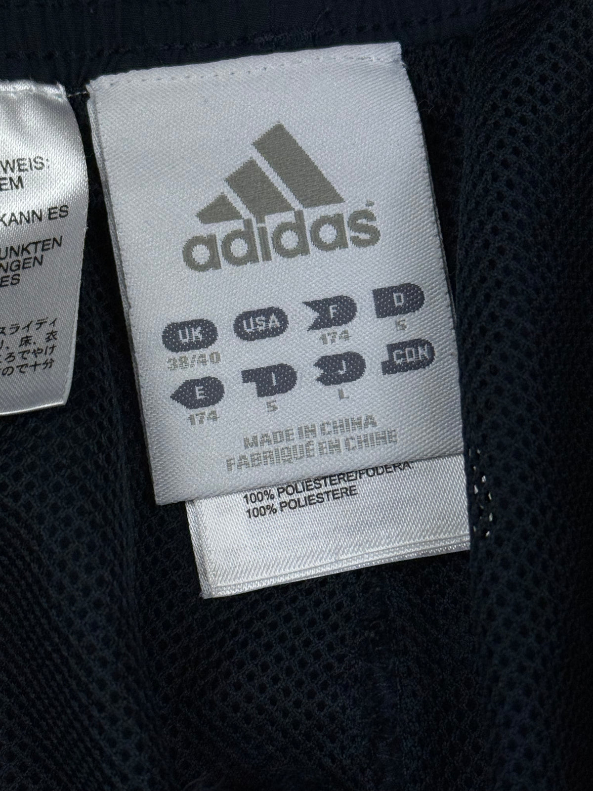 vintage Adidas Real Madrid UCL tracksuit {L}