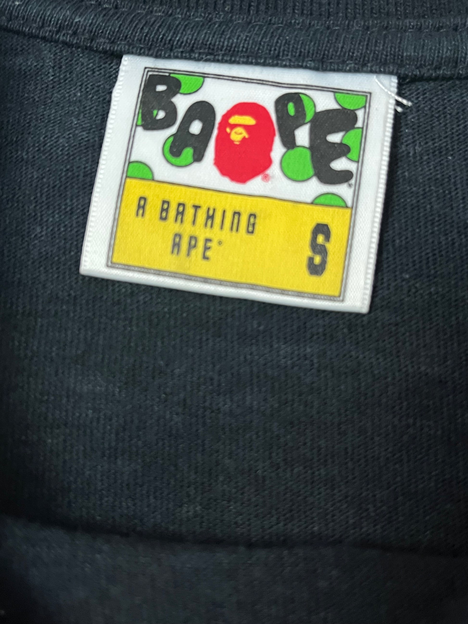 vintage BAPE a bathing ape t-shirt  {S}