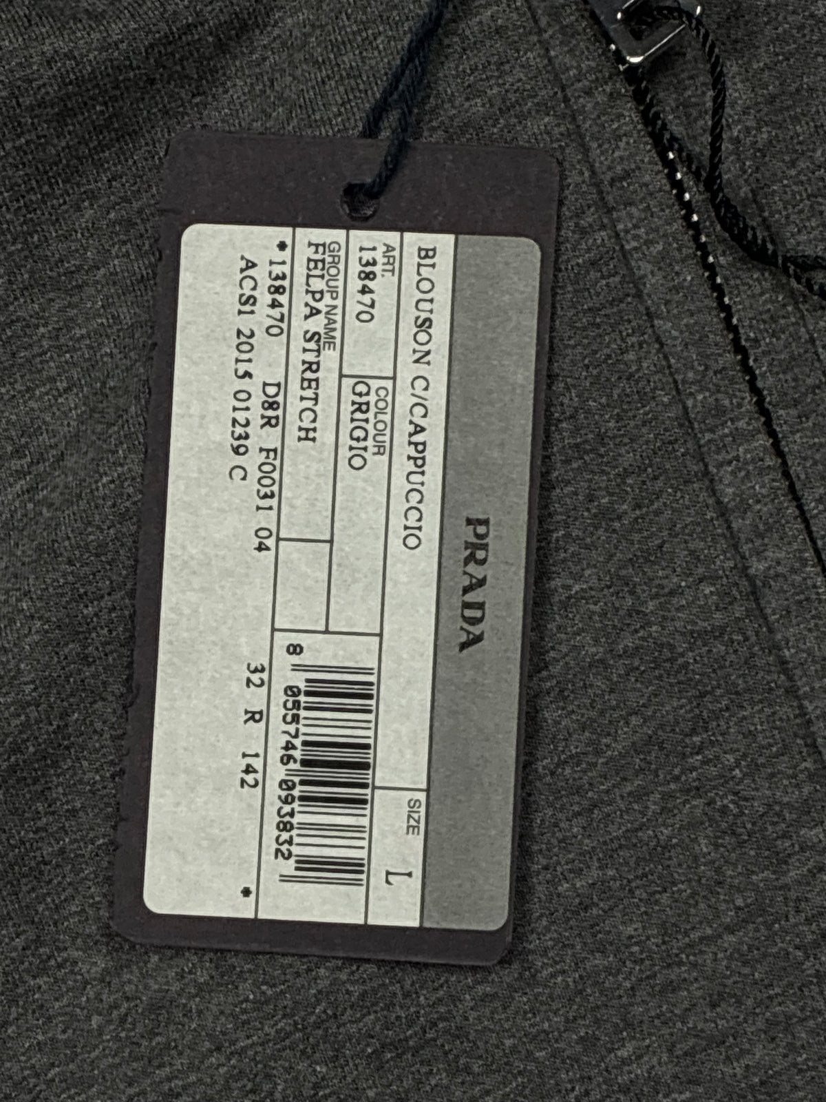vintage Prada sweatjacket DSWT {S}