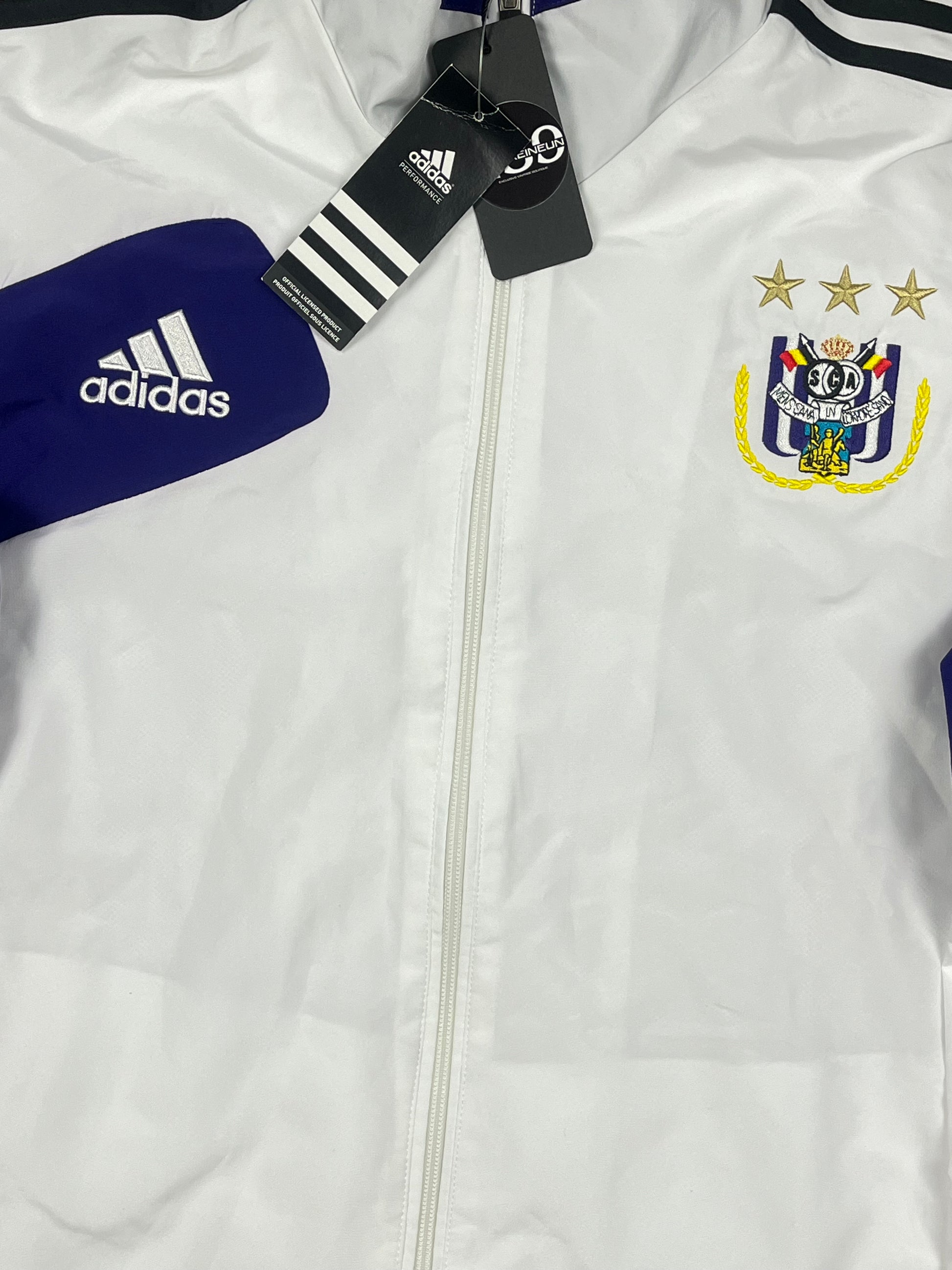 vintage Adidas RSC Anderlecht windbreaker DSWT {XL}