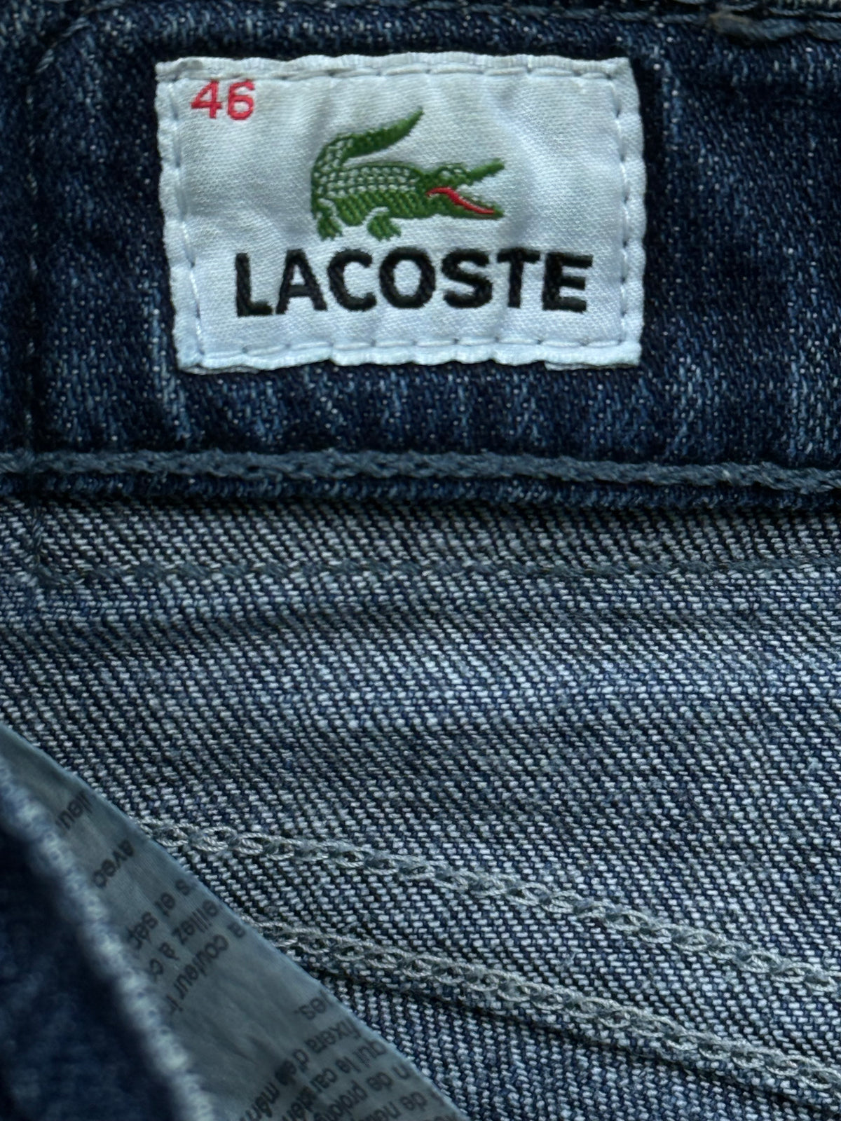 vintage Lacoste jeans