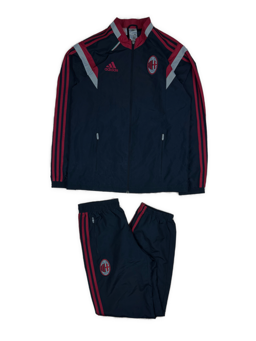 vintage Adidas Ac Milan tracksuit {S}