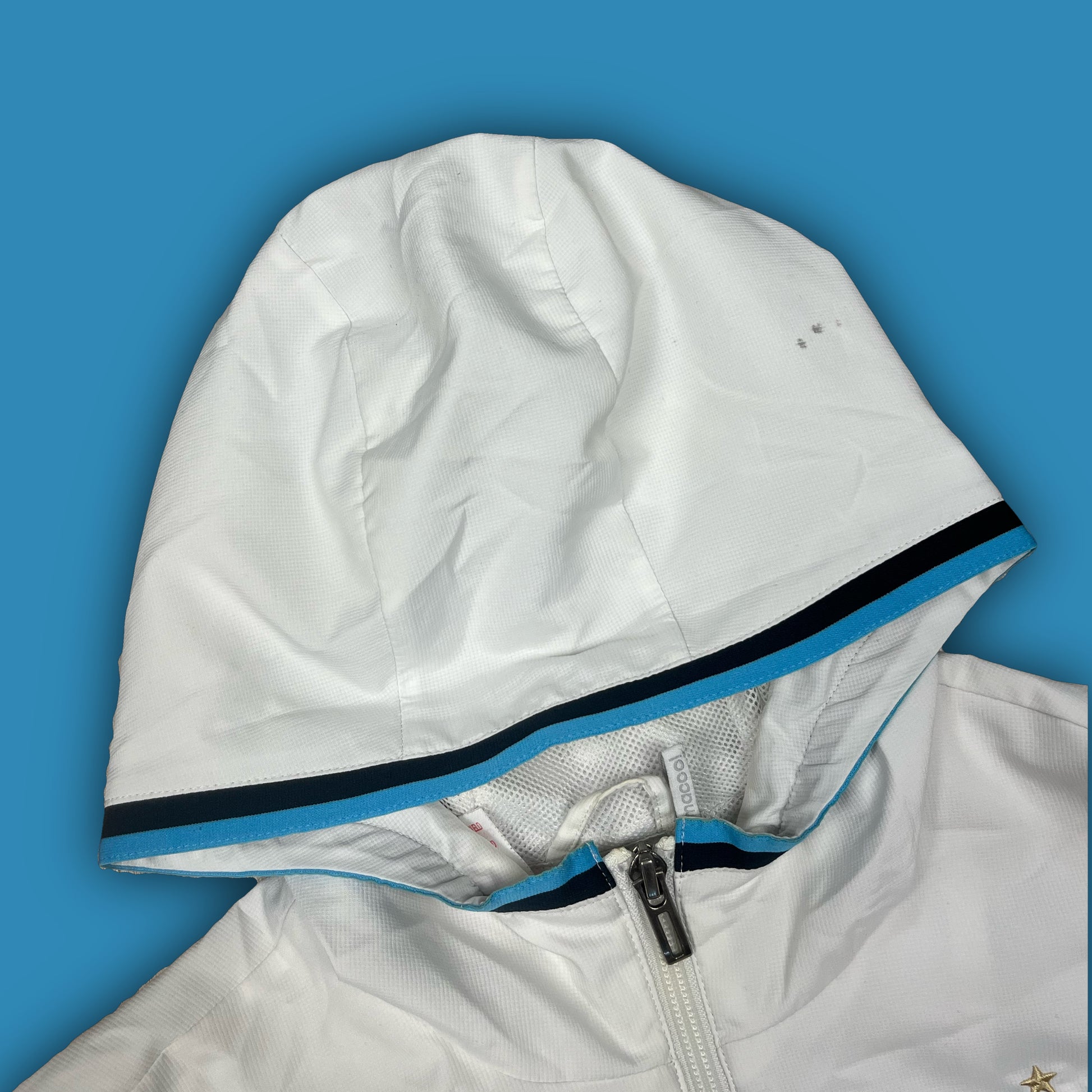 vintage Adidas Olympique Marseille windbreaker {XS}