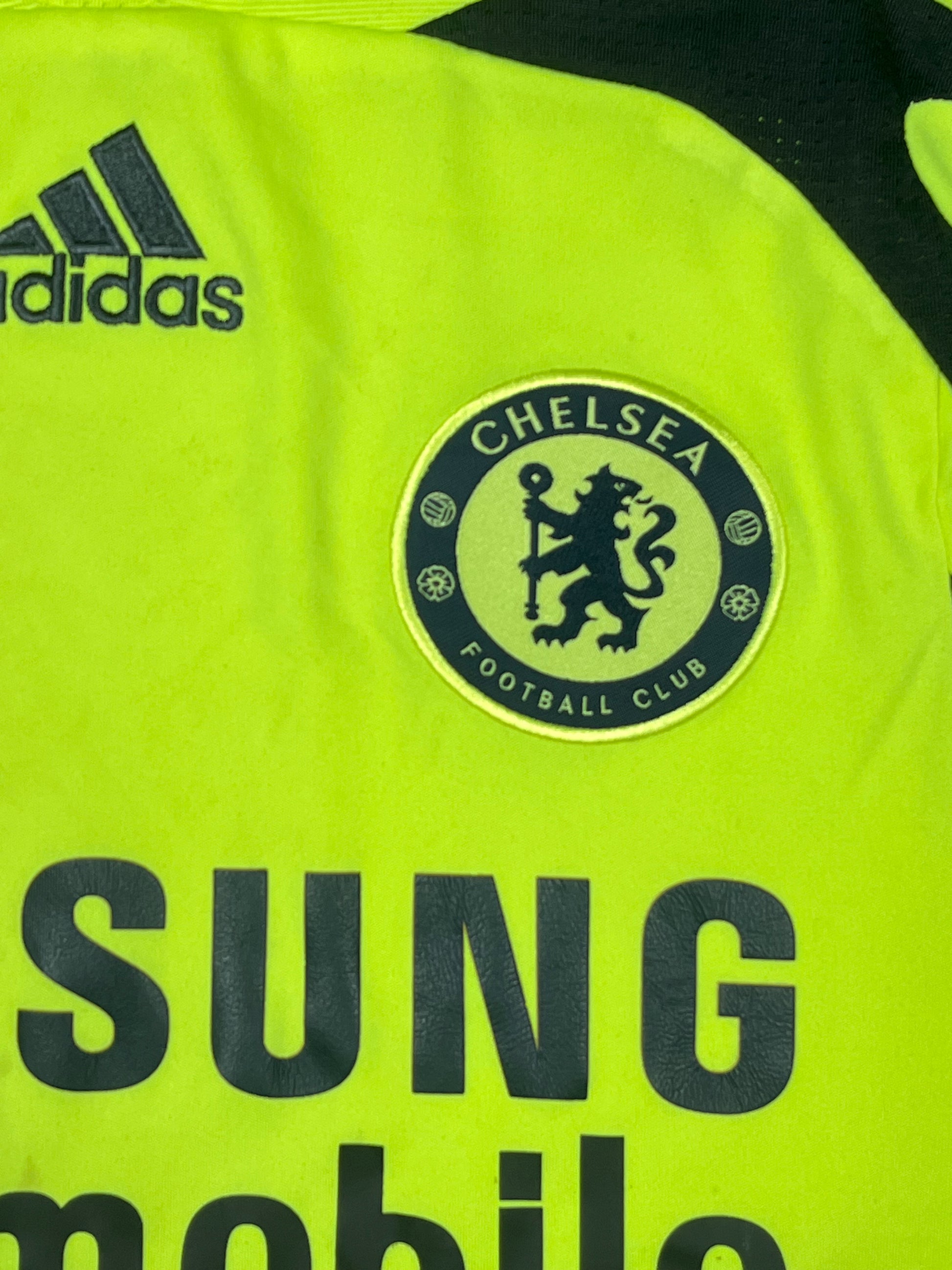 vintage Adidas Fc Chelsea 2007-2008 away jersey {S}