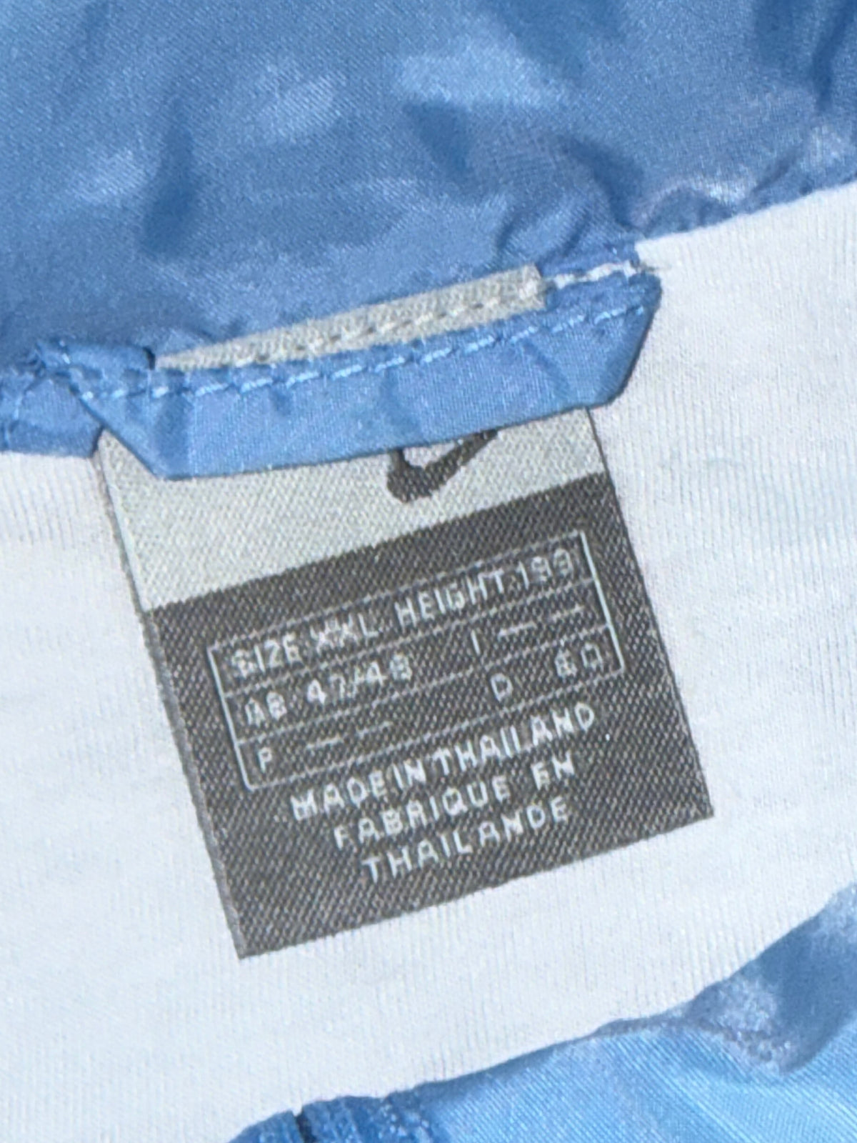 vintage babyblue Nike windbreaker {XXL}