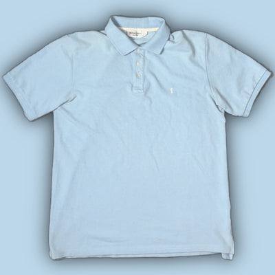 vintage babyblue YSL Yves Saint Laurent polo {L}