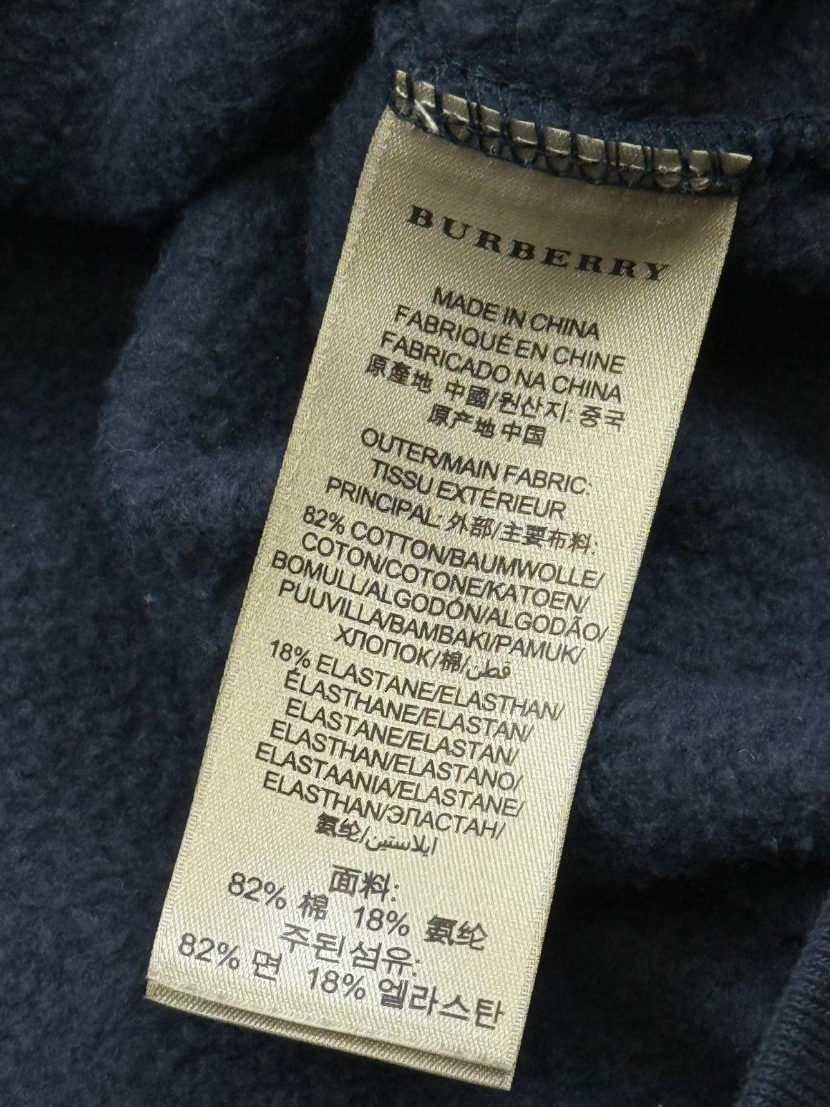 vintage Burberry sweater