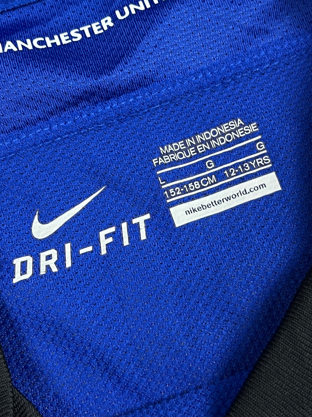 vintage Nike Manchester United YOUNG8 2012-2013 3rd jersey {XS}